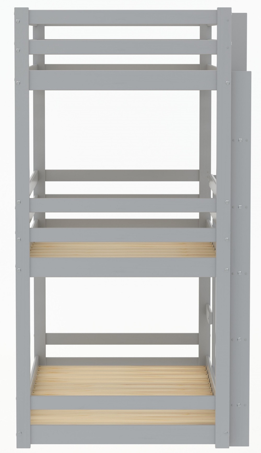 Product photograph of Birlea Tressa Grey Triple Bunk Bed from Choice Furniture Superstore.